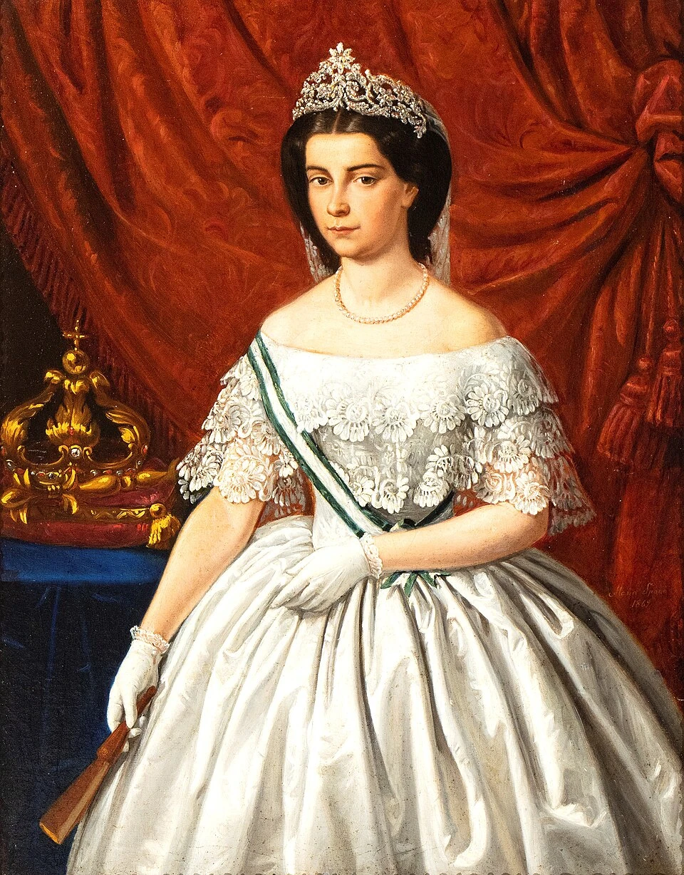 1843-Maria Spanò - Ritratto di Maria Sofia di Baviera